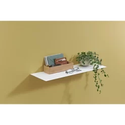 24" Dolle Katana Floating Metal Shelf White -Home Series Shop GUEST 9f75a2ff 0b93 434b a07a df8df151a061
