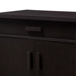 Bienna Modern And Contemporary Finished Shoe Cabinet Dark Brown - Baxton Studio -Home Series Shop GUEST a000cffe 81c1 4693 9b00 700f44dfb963