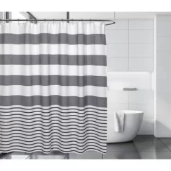 Catalina Shower Curtain Gray/White - Moda At Home -Home Series Shop GUEST a0ffb2ef af6d 4da5 9b4b 139a49acd1da