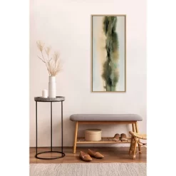 18" X 40" Sylvie Tranquil Meadows Framed Canvas By Amy Lighthall Natural - Kate & Laurel All Things Decor -Home Series Shop GUEST a2bd6e78 e579 4786 b568 49eed6286538