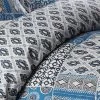 Southshore Fine Living Global Patch Oversized Reversible Duvet Cover Set With Shams