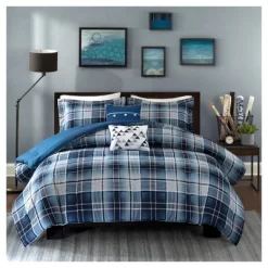 Dane Plaid Comforter Set