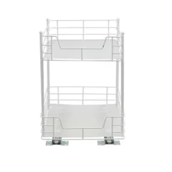 Household Essentials 12" 2-Tier Pantry Organizer White -Home Series Shop GUEST a3f93eb3 f3ee 4009 9d1b d67c5191112e