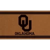 Evergreen University Of Oklahoma Logo Turf Mat, Brown- 28 X 16 Inches Indoor Outdoor Doormat