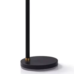 Dudley Floor Lamp Black And Brass Metal Accents - StyleCraft -Home Series Shop GUEST a5d3924a 6747 47b0 ad71 7494a583975d