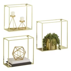 MDesign Metal Floating Wall Mount Vertical Display Frames, Set Of 3 -Home Series Shop GUEST a61d765a 9d6d 44b4 92eb 7accec10f986