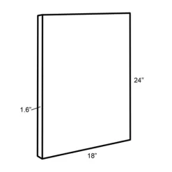 18" X 24" Sylvie Girl Power Framed Canvas Wall Art By Dominique Vari Black - Kate And Laurel -Home Series Shop GUEST a6b2c859 63c5 4961 92f2 ed5be7bae23a