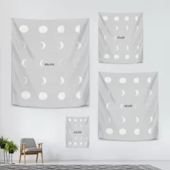 Americanflat Moon By Peach & Gold Wall Tapestry -Home Series Shop GUEST a826d8f2 a436 49c9 9c8b b8a0a817a03a