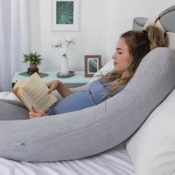 PharMeDoc Pregnancy Pillow, U-Shape Full Body Maternity Pillow, Jersey Cotton Cover -Home Series Shop GUEST a8a46045 fbb8 4be0 9ac3 a8a60ba4e83d