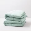 Twin Soft Touch Down Alternative Comforter Seafoam - Allied Home