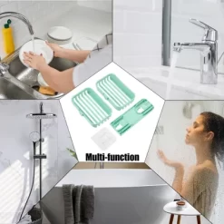 Unique Bargains Plastic Soap Dish Keep Soap Dry Soap Cleaning Storage Drill Free Soap Holder For Home Bathroom Kitchen 1 Pc -Home Series Shop GUEST aebf9ca4 de15 49a3 b07b 0deb59edceb4