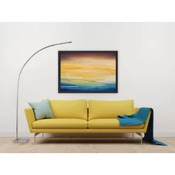 91" Sonic Arc Lamp Silver (Includes LED Light Bulb) - Adesso -Home Series Shop GUEST aee3392c 2685 4d20 ada3 bdcfbec71195