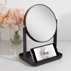 10.5" Round Back To School Makeup Mirror With Accessory Tray And Phone Holder - Zadro -Home Series Shop GUEST b02f73d1 bba6 41fb 9e89 1086f77d3305