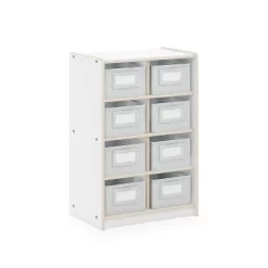 Guidecraft EdQ 8 Cubby Bin Storage Organizer - 30" -Home Series Shop GUEST b0ea35cd 2a2b 456b 960e eb47eed19f14