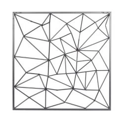Metal Geometric Wall Decor With Black Frame And Gold Points Black - CosmoLiving By Cosmopolitan -Home Series Shop GUEST b1390c62 d2b2 486b 97f0 5d026d88446f