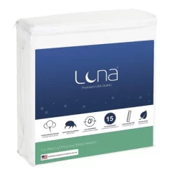Luna Waterproof Mattress Protector - Mattress Cover With Breathable Cotton Terry Surface - Noiseless - Home Essentials -Home Series Shop GUEST b3d62e4f c8d7 40b0 8f29 a941636678a7
