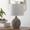 Breeda Ceramic Table Lamp - Ivory - Safavieh