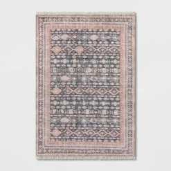 Alexandra Floral Printed Border Persian Rug Blush - Opalhouse™ -Home Series Shop GUEST b64cccec 5c26 44cb bb19 1be2036f9757