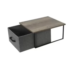 Household Essentials Stacking Storage Boxes With Laminate Top Ashwood -Home Series Shop GUEST b7a18516 8eeb 42ad b20d cde16086ef72