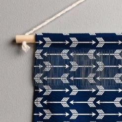 Little Arrow Design Co Arrows On Navy Wall Hanging Landscape Tapestries Black - Deny Designs -Home Series Shop GUEST b7b19376 847b 4705 a25c 3642f0311991