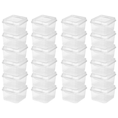 Sterilite Modular Plastic FlipTop Hinged Storage Box Container With Latching Lid For Home, Office, Workspace, And Classroom Organization 7 Sterilite Modular Plastic FlipTop Hinged Storage Box Container With Latching Lid For Home, Office, Workspace, And Classroom Organization - Image 7