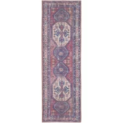 Nicole Curtis Machine Washable Bordered Southwestern Indoor Rug -Home Series Shop GUEST b9f15ee4 5fb1 413d bfe6 16bf0abe310b