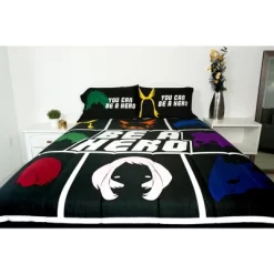 Just Funky My Hero Academia Be A Hero 90x86 Inch Full/Queen Comforter -Home Series Shop GUEST b9f233cc 4a99 45c5 95a7 e42ce2e23d4b