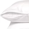 Circles Home 100% Cotton Breathable And Quiet Pillow Protector With Zipper – (8 Pack)