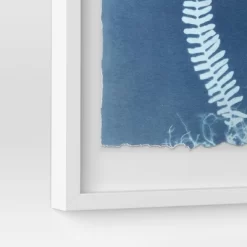 (Set Of 2) 16" X 20" Float Mount Plant Print Framed Wall Poster Set White - Threshold™ -Home Series Shop GUEST bb8adcad a5ed 4a87 97ad 733d702ca873