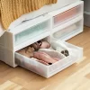 IRIS USA Plastic Under Bed Storage Containers