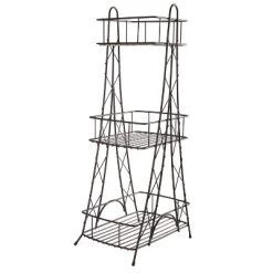 Three Tier Ville Des Lumieres Collection Eiffel Tower Spa Tower Bronze - ELLE DECOR -Home Series Shop GUEST bc0bdd30 e3ea 40c9 a40c 19ae812700b7