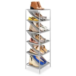 Whitmor Spacemaker Shoe Tower Gray -Home Series Shop GUEST bfbdb1dc b30a 4457 a44e d90b3ac640bd