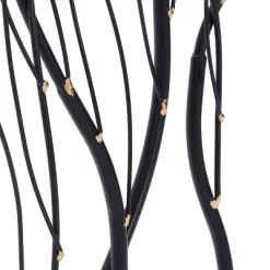 LuxenHome Black Abstract Trees Rectangular Metal Wall Decor -Home Series Shop GUEST bfc43689 e31a 447f a41b 94cfefef6090