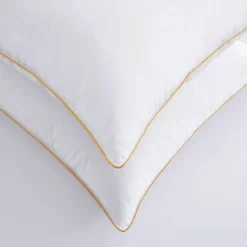 Puredown White Down Feather Bed Pillows With 300TC 100% Cotton Cover Set Of 2 -Home Series Shop GUEST c27a850d 949f 4a9c 91ef 49e1b1e1e844