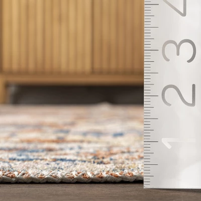 NuLOOM Annica Multi Medallion Machine Washable Area Rug 2 NuLOOM Annica Multi Medallion Machine Washable Area Rug - Image 2