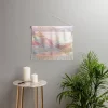 Sewzinski Pastel Mountains Fiber Wall Hanging - Society6