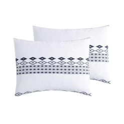 White Azteca Printed Comforter Set (King) - VCNY -Home Series Shop GUEST c3a44bd7 9f71 4b17 9507 6eae5babb036