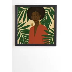 Nawaalillustrations No.kita Framed Wall Art Black - Deny Designs -Home Series Shop GUEST c40ddc44 5338 4c00 9868 326e87f190de