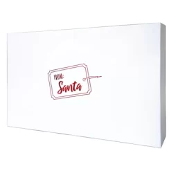Lindy Bowman Pack Of 6 White Assorted Christmas Holiday Gift Boxes