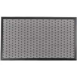 KAF Home Tufted Chain Door Mat | 17 X 30 Inches, Durable Indoor Outdoor Entry Way Rug | Perfect For Mud-Rooms, High Traffic Areas, Garages, Storefronts, And Everyday Home Use -Home Series Shop GUEST c7be7854 9242 47f9 85a9 12ebb5fb47c0