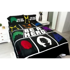 Just Funky My Hero Academia Be A Hero 90x86 Inch Full/Queen Comforter -Home Series Shop GUEST ca7dfda2 ee16 4a48 9d38 9e732254f5f2