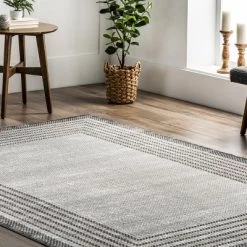 NuLOOM Anya Machine Washable Casual Border Area Rug 21 NuLOOM Anya Machine Washable Casual Border Area Rug -Home Series Shop GUEST cad09c29 6143 4475 b1d7 a56ca4a1d68e