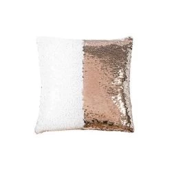 Mermaid Sequins Throw Pillow Pink/White - Lush Décor -Home Series Shop GUEST cdbb1c4d 3836 4cd3 b523 e04863ac2594