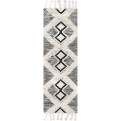 NuLOOM Yara Shaggy Helix Diamonds Area Rug -Home Series Shop GUEST ce2035ac 8444 4ef7 bd63 e9282f2b3df1