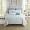Sweet Home Collection Comforter Set Ultra Soft Fashion Printed Bedding Sets With Shams, Throw Pillows, And Pillowcases