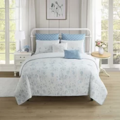 Sweet Home Collection Comforter Set Ultra Soft Fashion Printed Bedding Sets With Shams, Throw Pillows, And Pillowcases