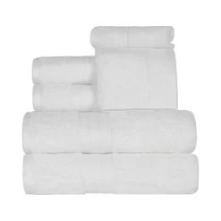 Classic Plush Absorbent 6-Piece Towel Set By Blue Nile Mills -Home Series Shop GUEST cf1aafbb de2e 4924 8be9 a2afce4e9215