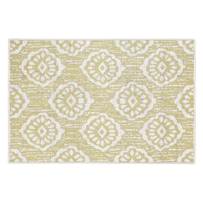 Sussexhome Flower Collection Cotton Heavy Duty Low Pile Area Rug , 2' X 3' 7 Sussexhome Flower Collection Cotton Heavy Duty Low Pile Area Rug , 2' X 3' - Image 7