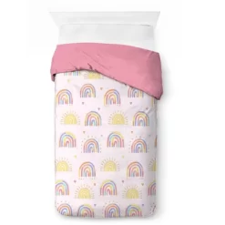 Saturday Park Doodle Rainbow 100% Organic Cotton Duvet Cover & Sham Set -Home Series Shop GUEST d16ff552 b875 46c0 84da e7134dc83418
