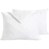 Waterguard Quilted Waterprof Cotton Top Pillow Protector Set Of 8 White